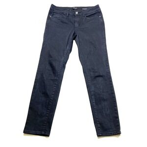 Bebe Jeans Womens 28 27x27 Black Denim Stretch Mid-Rise Heartbreaker Skinny Leg